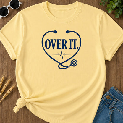 Over It 98 T-Shirt - Butter Mockup
