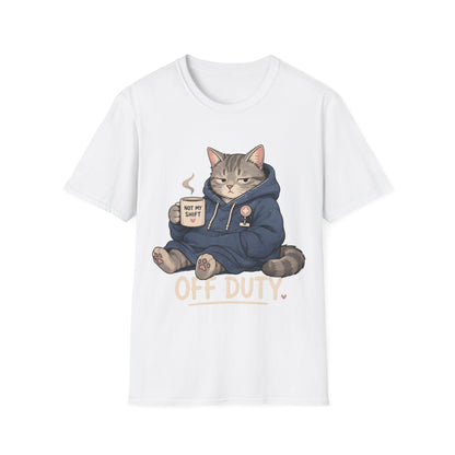 Off Duty Cat T-shirt