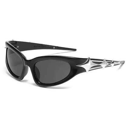 Y2K Cat Eye Sunglasses UV400 Retro Hip-Hop Street Fashion Unisex – Rayzora Y2K Cat