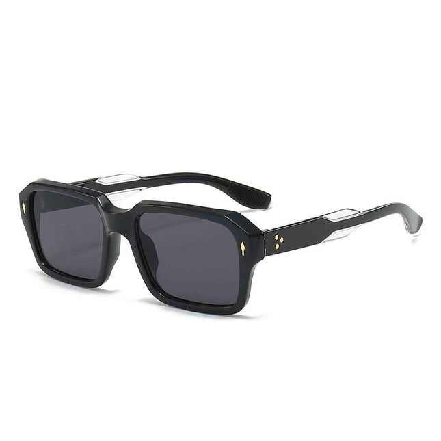 Square UV400 Sunglasses Star Design Full Frame Fashion Unisex – Rayzora Star Edge