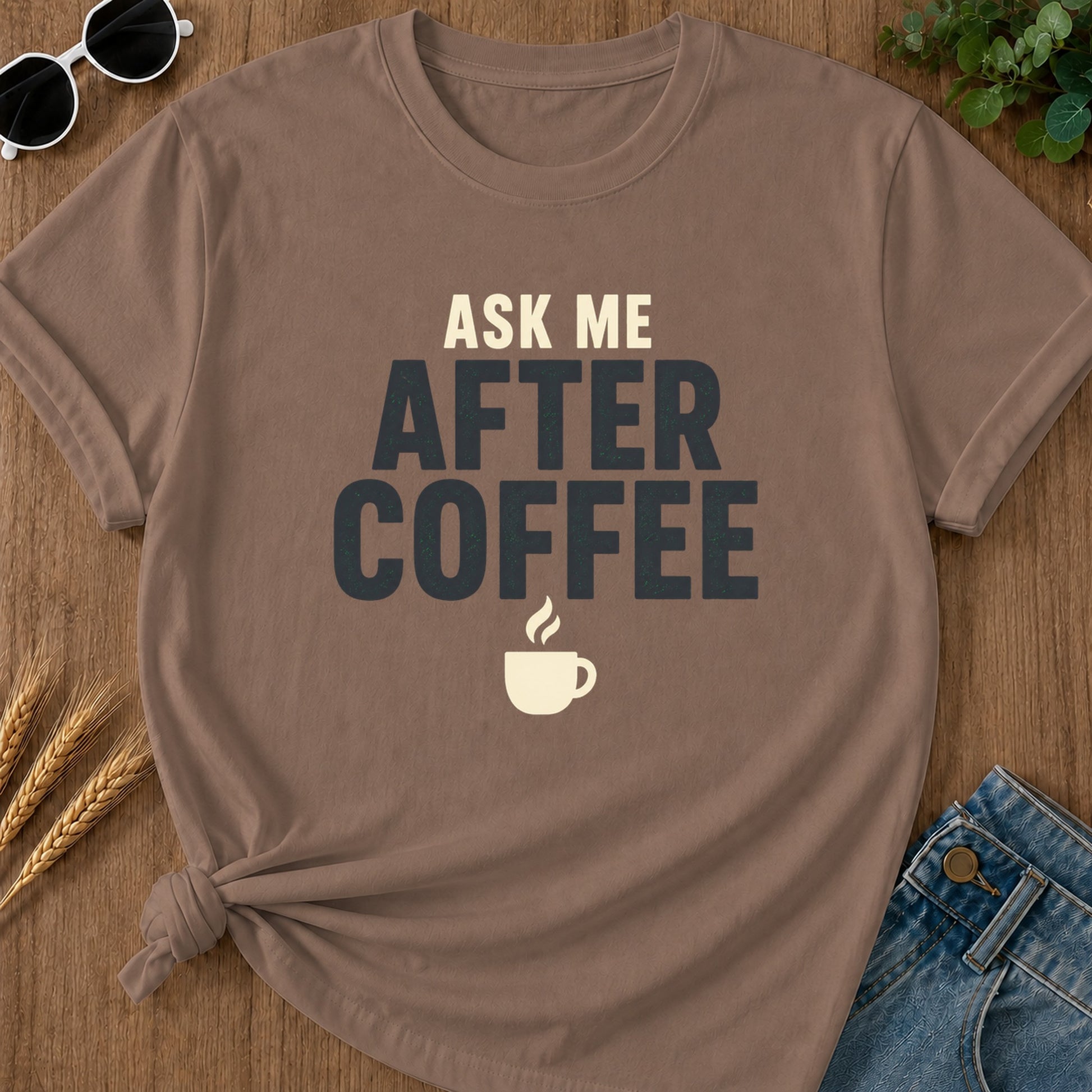 After Coffee T-Shirt - Espresso