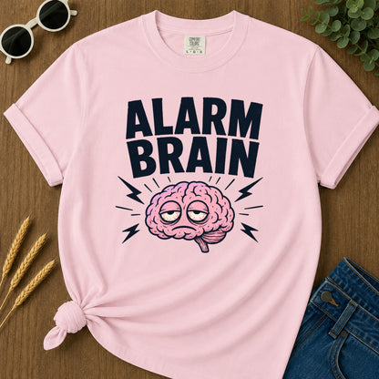 Alarm Brain Gone T-Shirt - Blossom