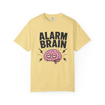 Alarm Brain Gone T-Shirt - Butter
