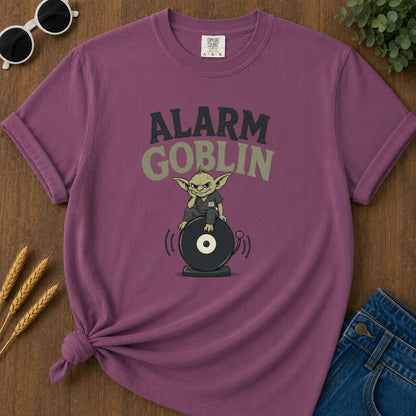 Alarm Goblin T-Shirt - Berry