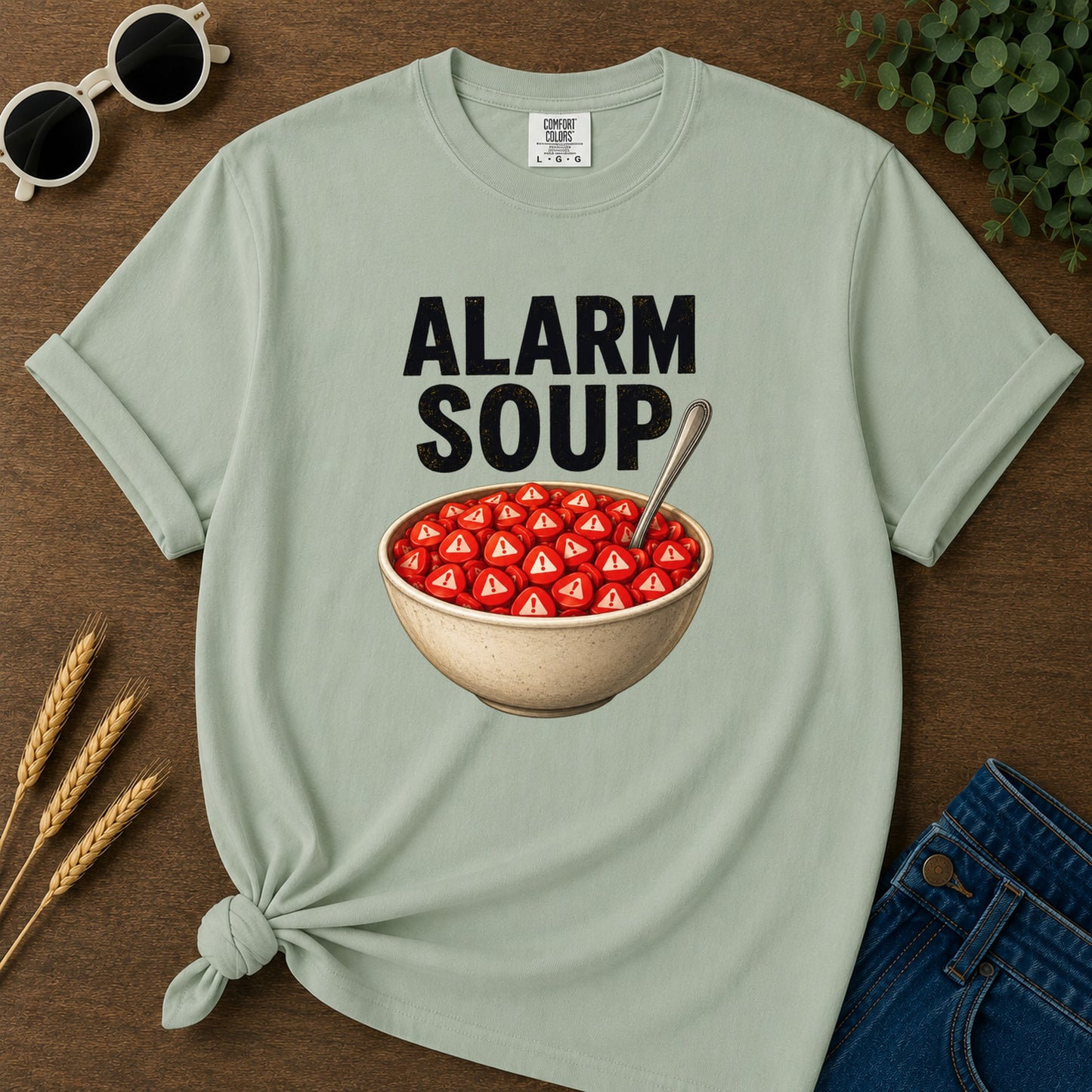 Alarm Soup T-Shirt - Bay