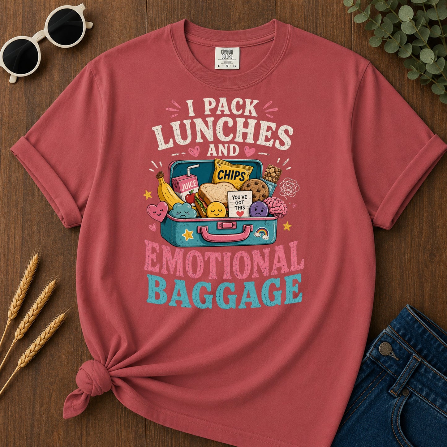 And Chips Juice Youve Got This T-Shirt - Crimson