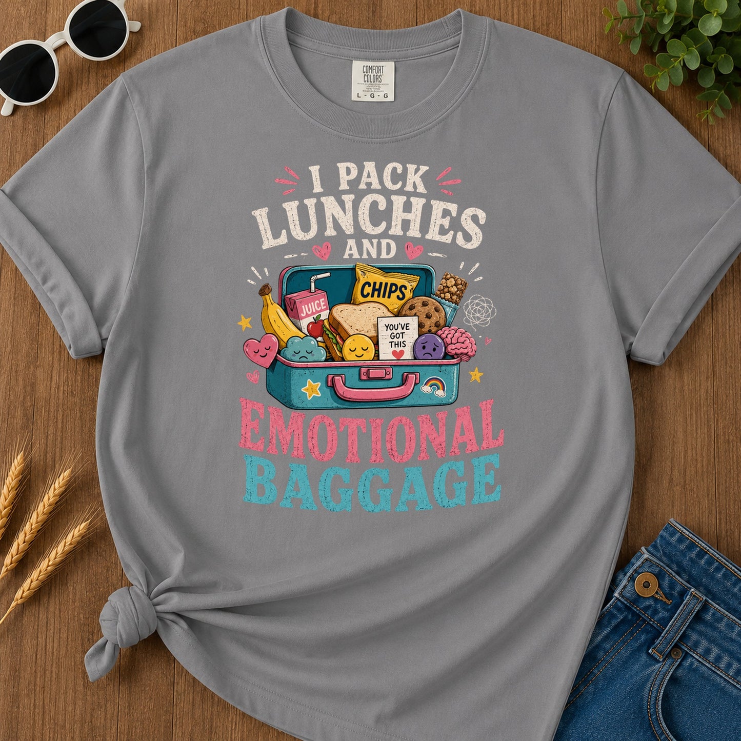 And Chips Juice Youve Got This T-Shirt - Grey