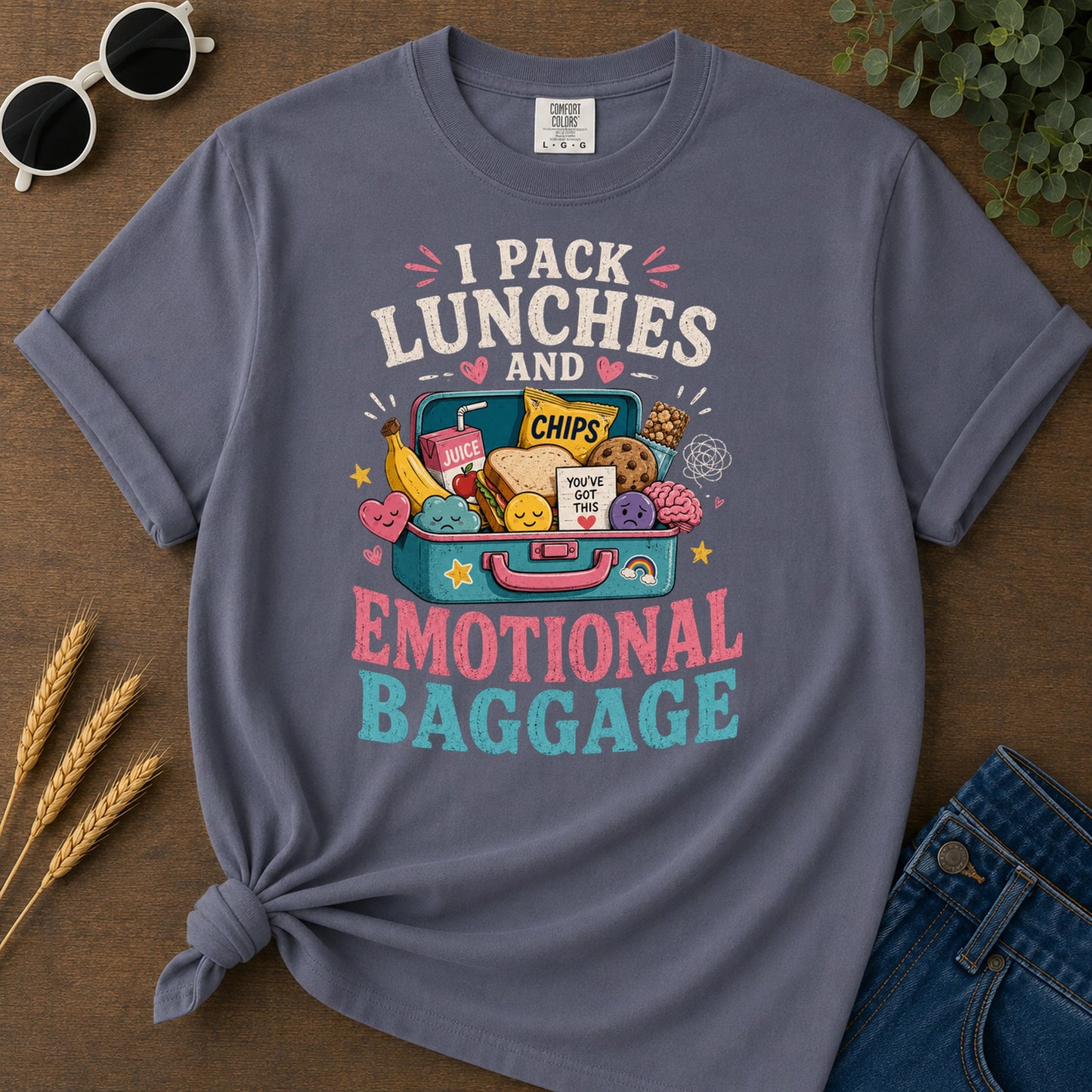 And Chips Juice Youve Got This T-Shirt - Navy