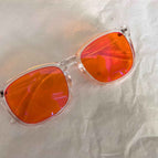 Transparent Orange Lens