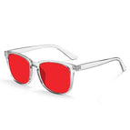 Translucent Gray Red Lens