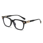 Black frame gold