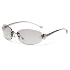 Silver Frame / Light Gray Lens
