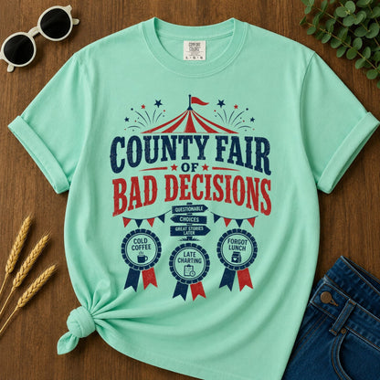 Bad Decisions T-shirt - Island Reef Mockup