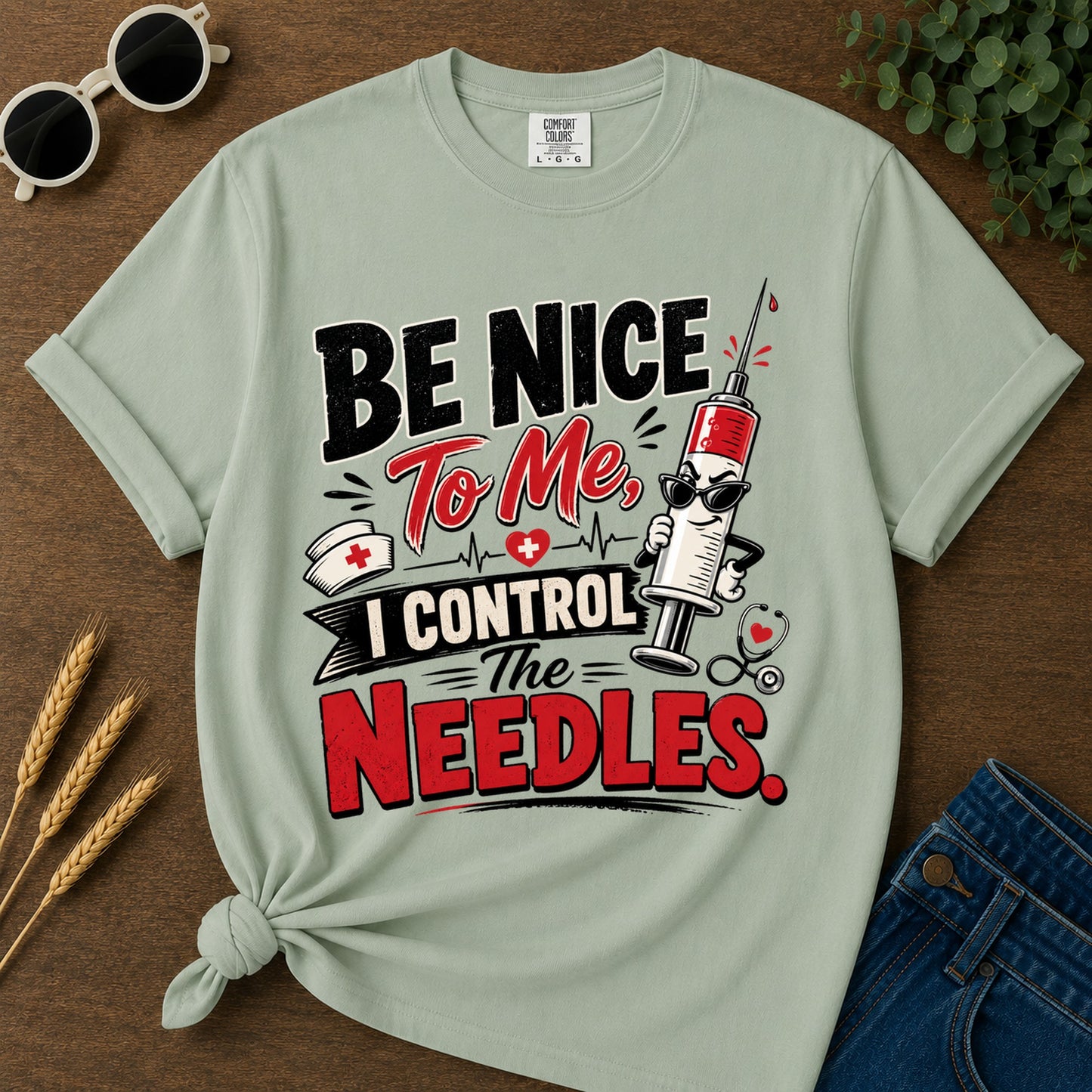 Be Nice To Me T-Shirt - Bay
