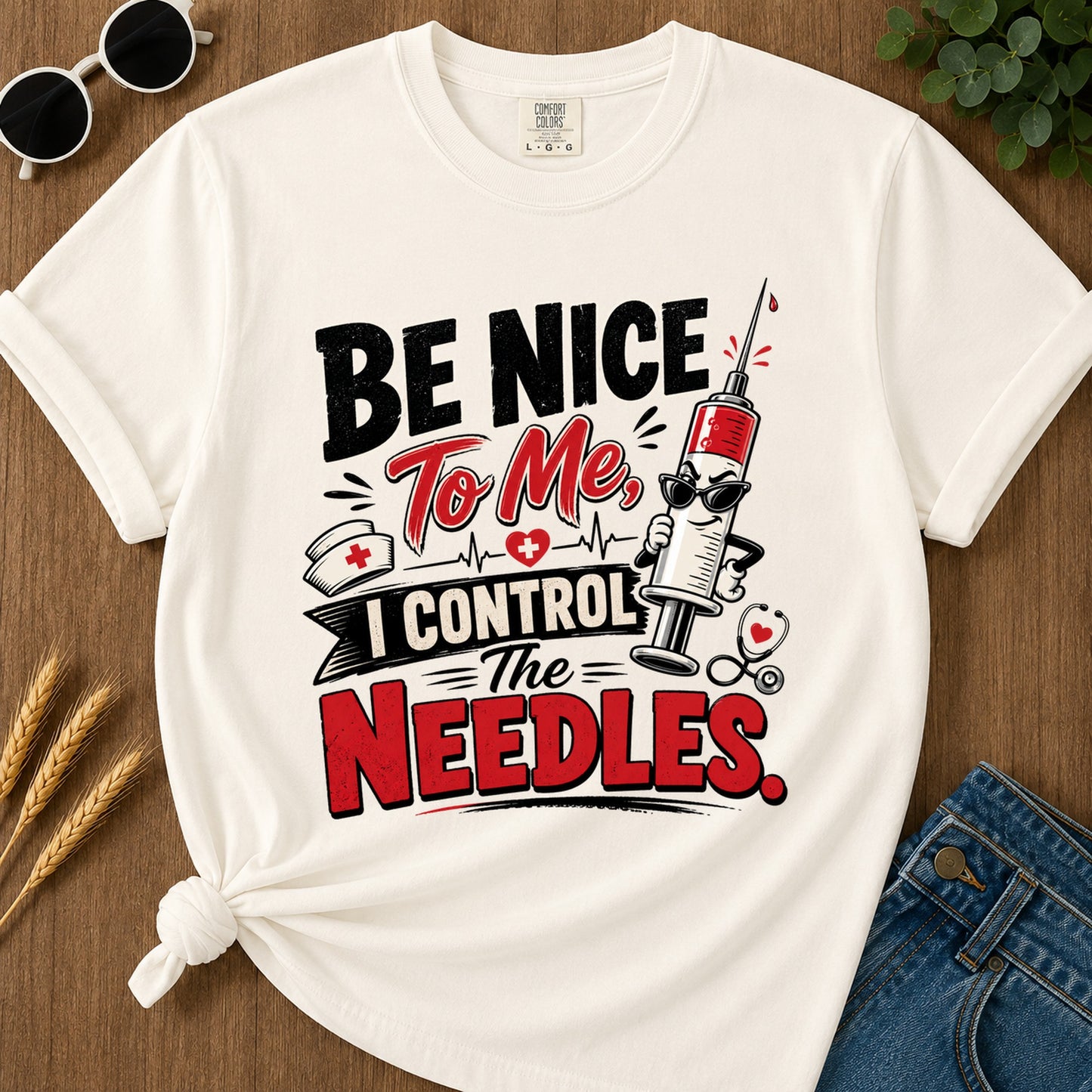 Be Nice To Me T-Shirt - Ivory