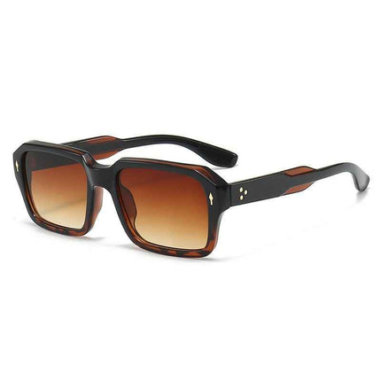 Square UV400 Sunglasses Star Design Full Frame Fashion Unisex – Rayzora Star Edge