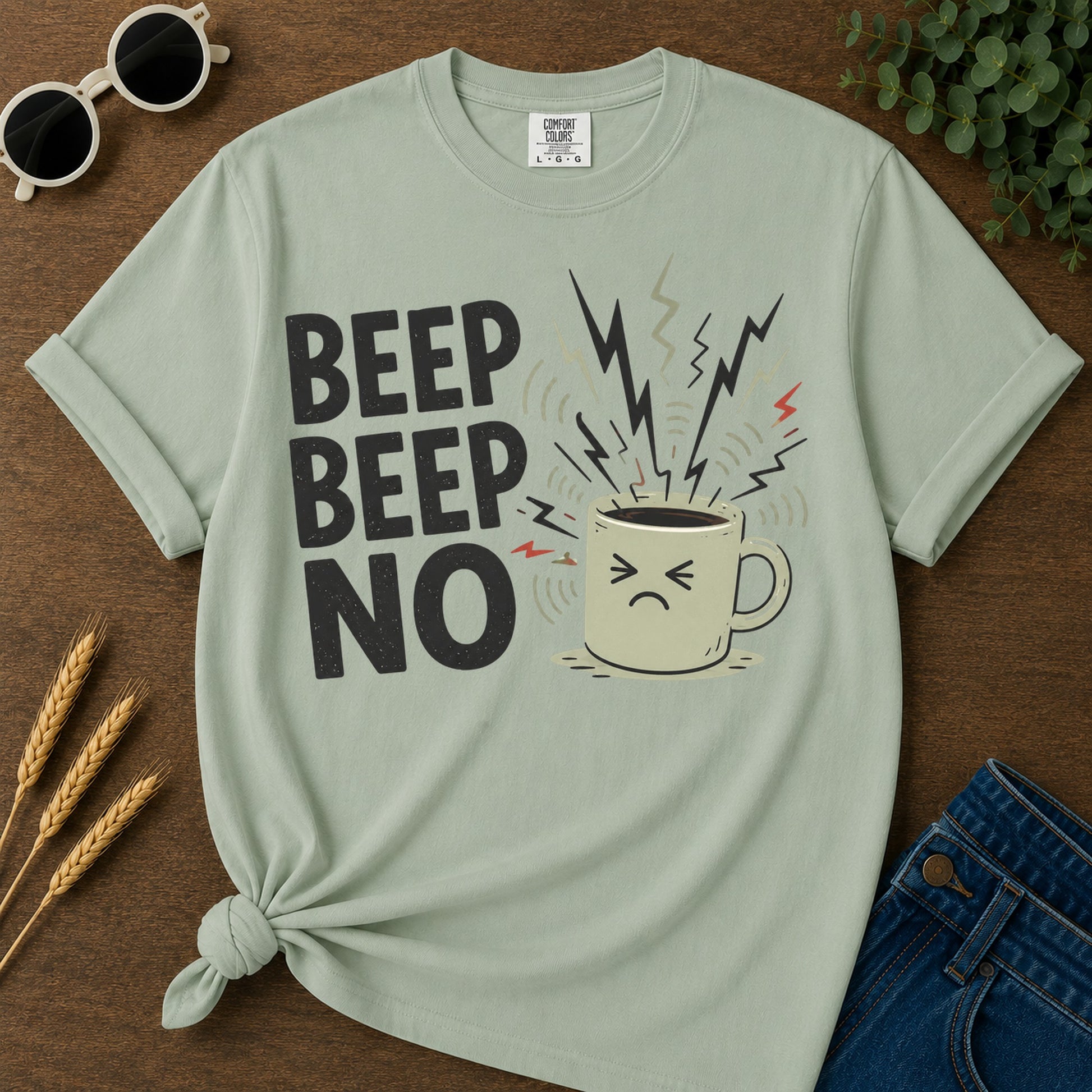 Beep Beep No T-Shirt - White