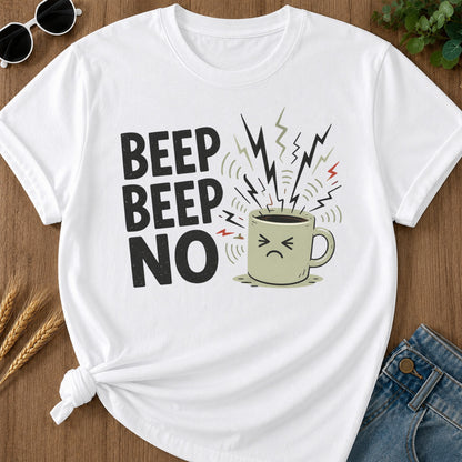 Beep Beep No T-Shirt - White