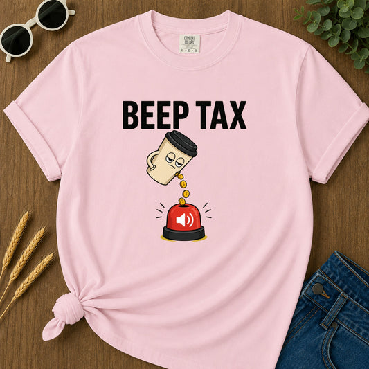 Beep Tax T-Shirt - Blossom