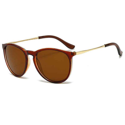 Round Sunglasses UV400 Retro Style – Rayzora Circle Luxe