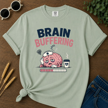 Brain Buffering T-Shirt - Bay