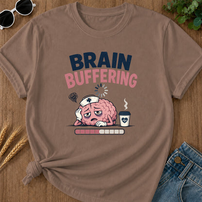 Brain Buffering T-Shirt - Espresso