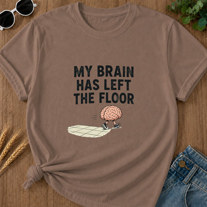 Brain Left Floor T-Shirt - Espresso