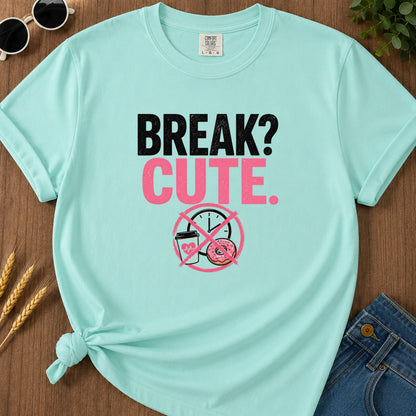 Break Cute T-Shirt - Chalky Mint
