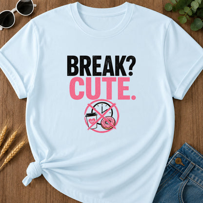 Break Cute T-Shirt - Chambray