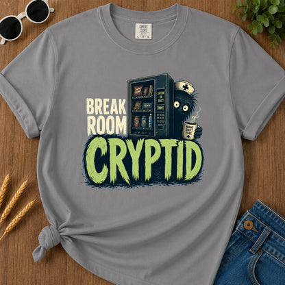 Break Room Cryptid T-Shirt - Grey