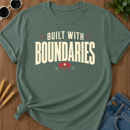 Built With Boundaries T-Shirt - Blue Spruce