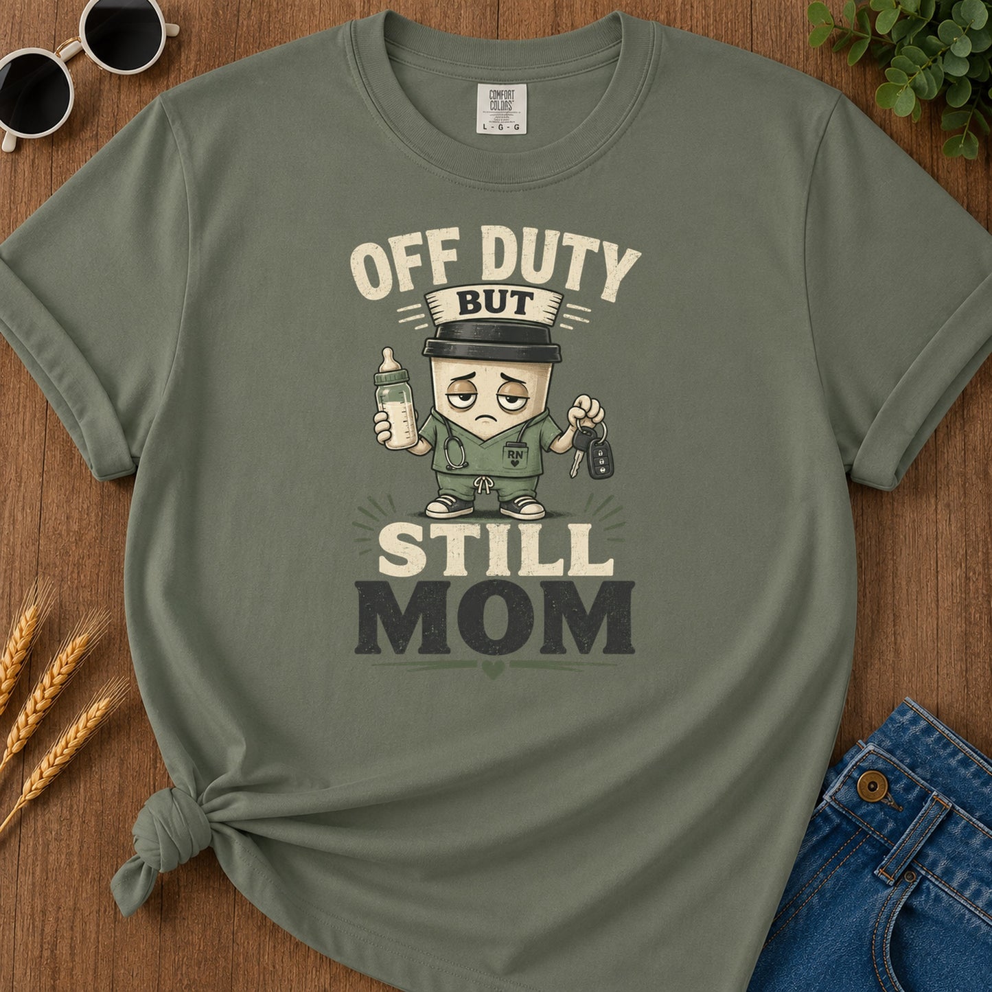 But Rn T-Shirt - Moss
