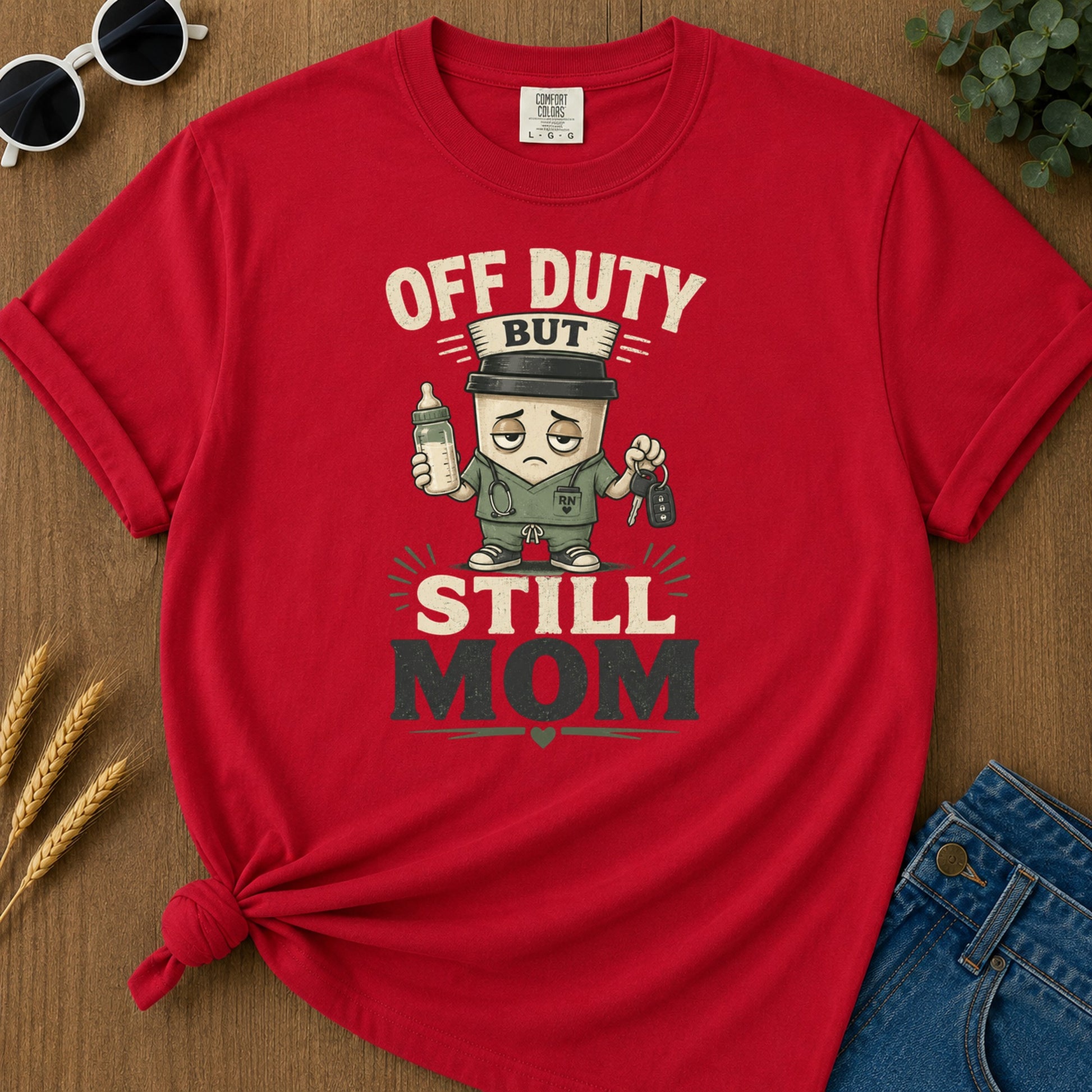 But Rn T-Shirt - Red