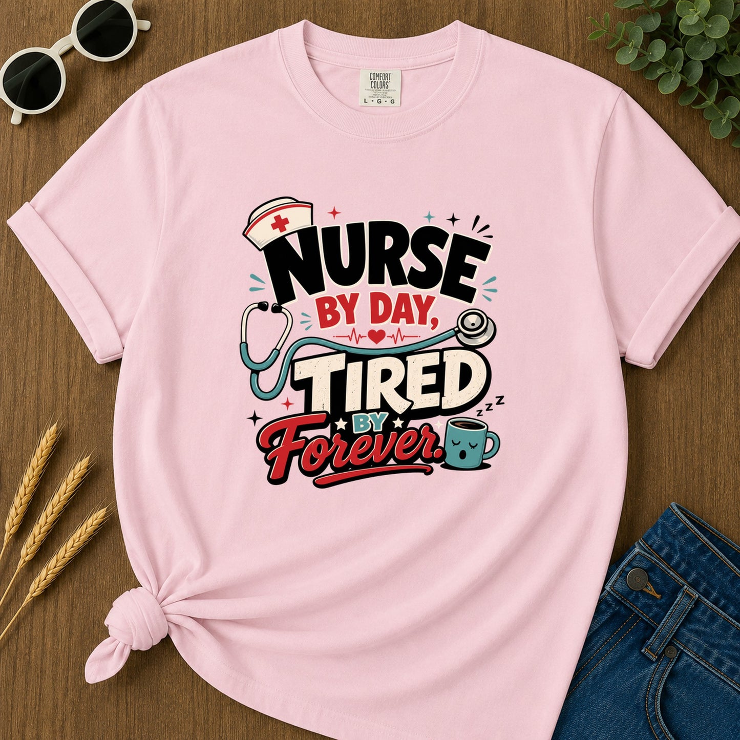 By Day T-Shirt - Blossom