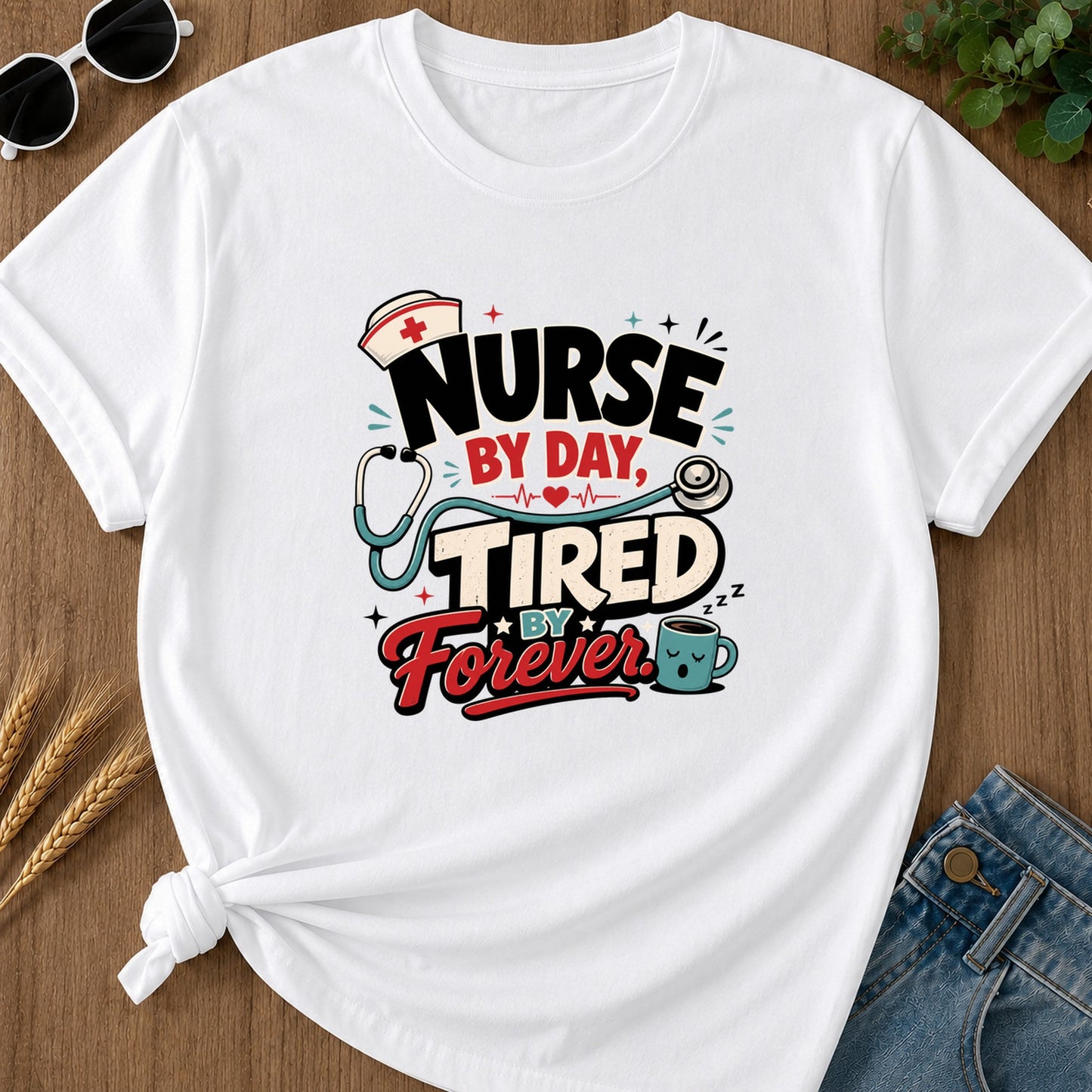 By Day T-Shirt - White