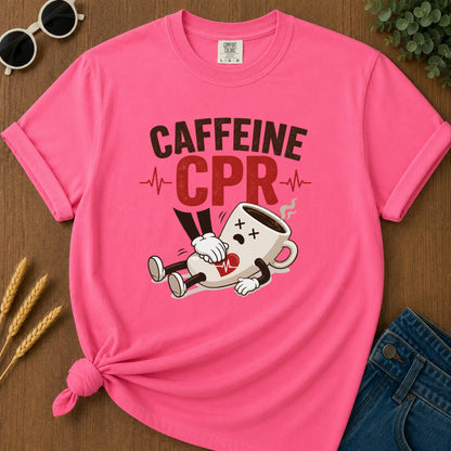 Caffeine Cpr T-Shirt - Crunchberry