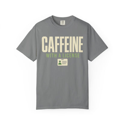 Caffeine License T-Shirt - restored gallery front