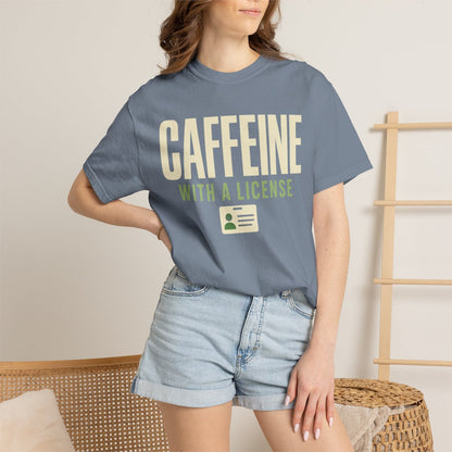 Caffeine License T-Shirt - restored gallery context