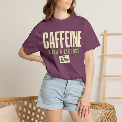 Caffeine License T-Shirt - restored gallery context