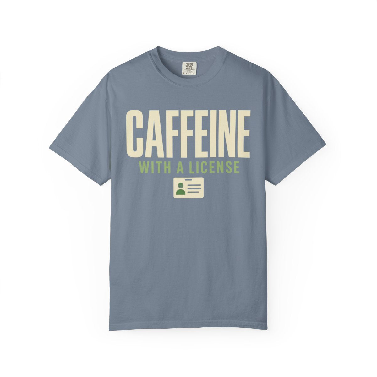 Caffeine License T-Shirt - restored gallery front