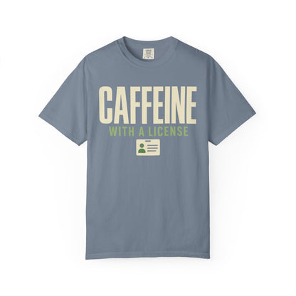Caffeine License T-Shirt - restored gallery front