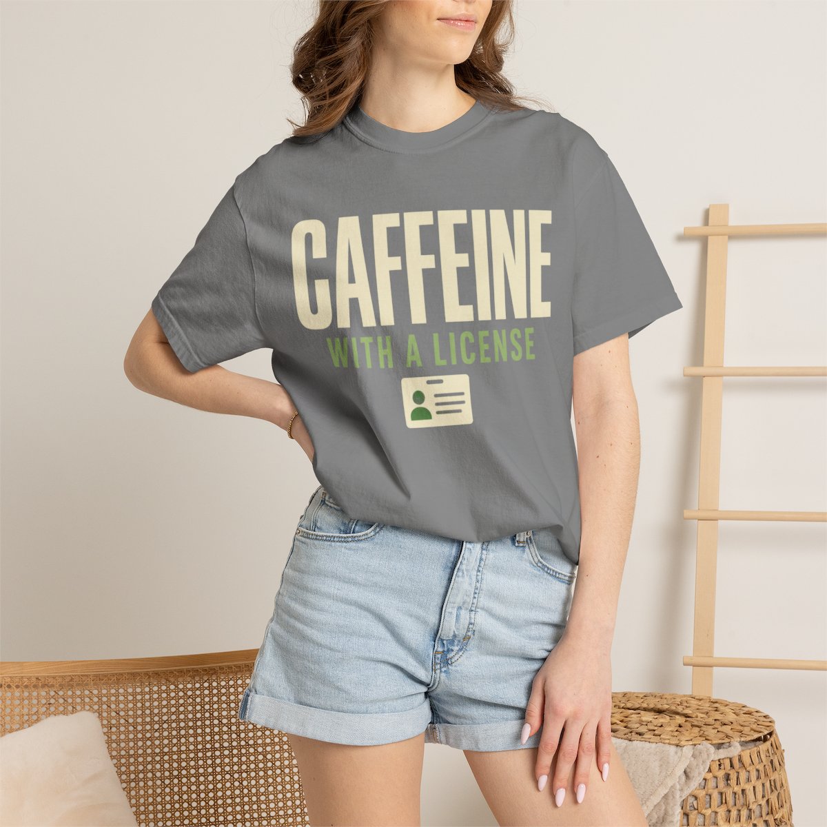 Caffeine License T-Shirt - restored gallery context