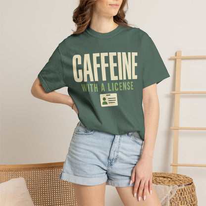 Caffeine License T-Shirt - restored gallery context