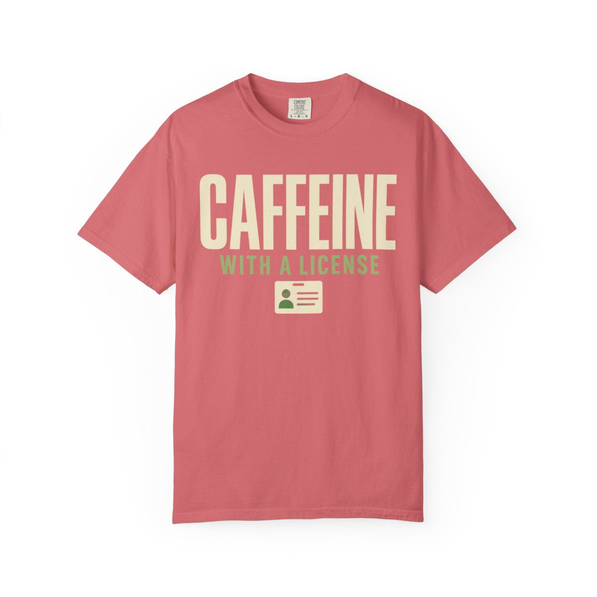 Caffeine License T-Shirt - restored gallery front