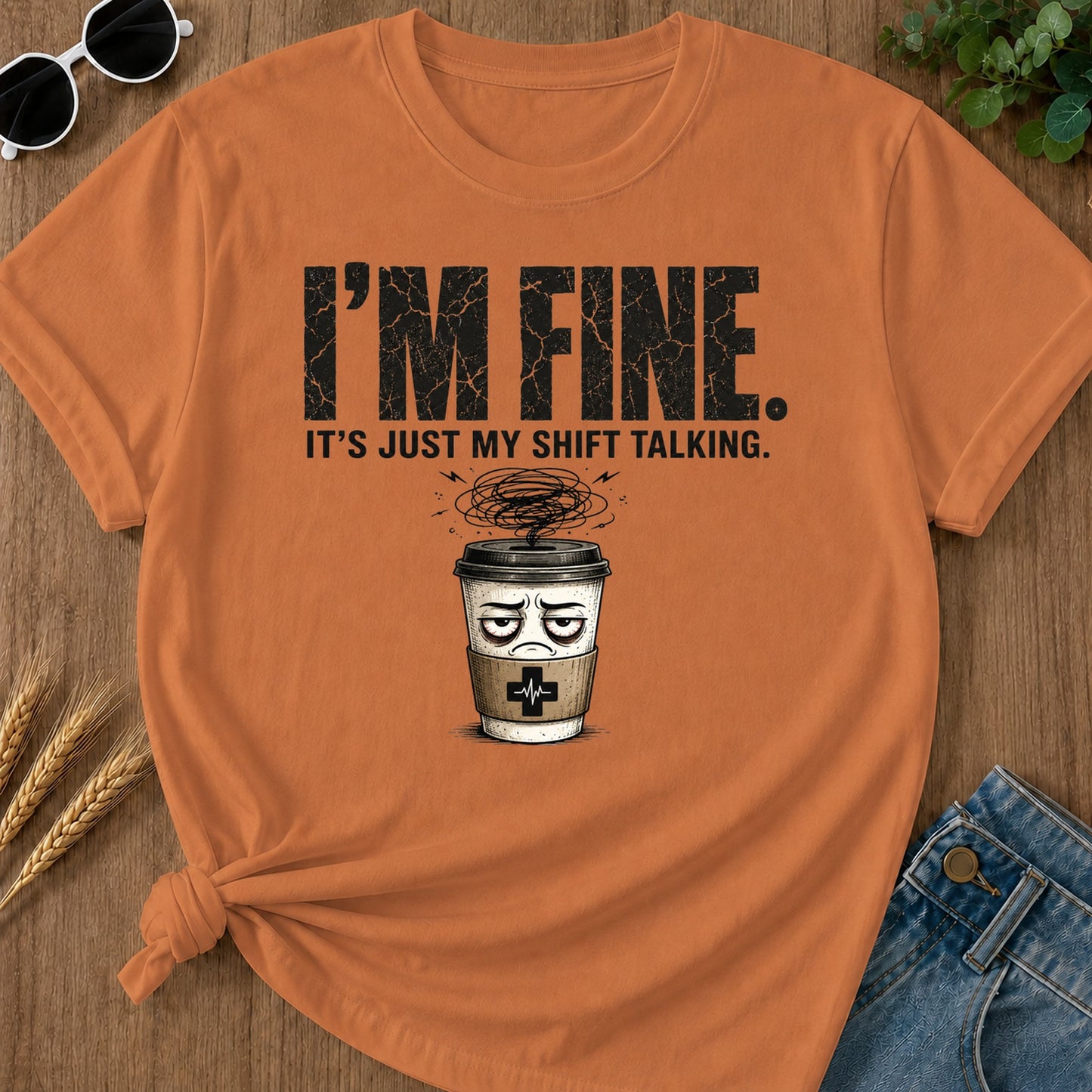 Caffeine T-Shirt - Yam