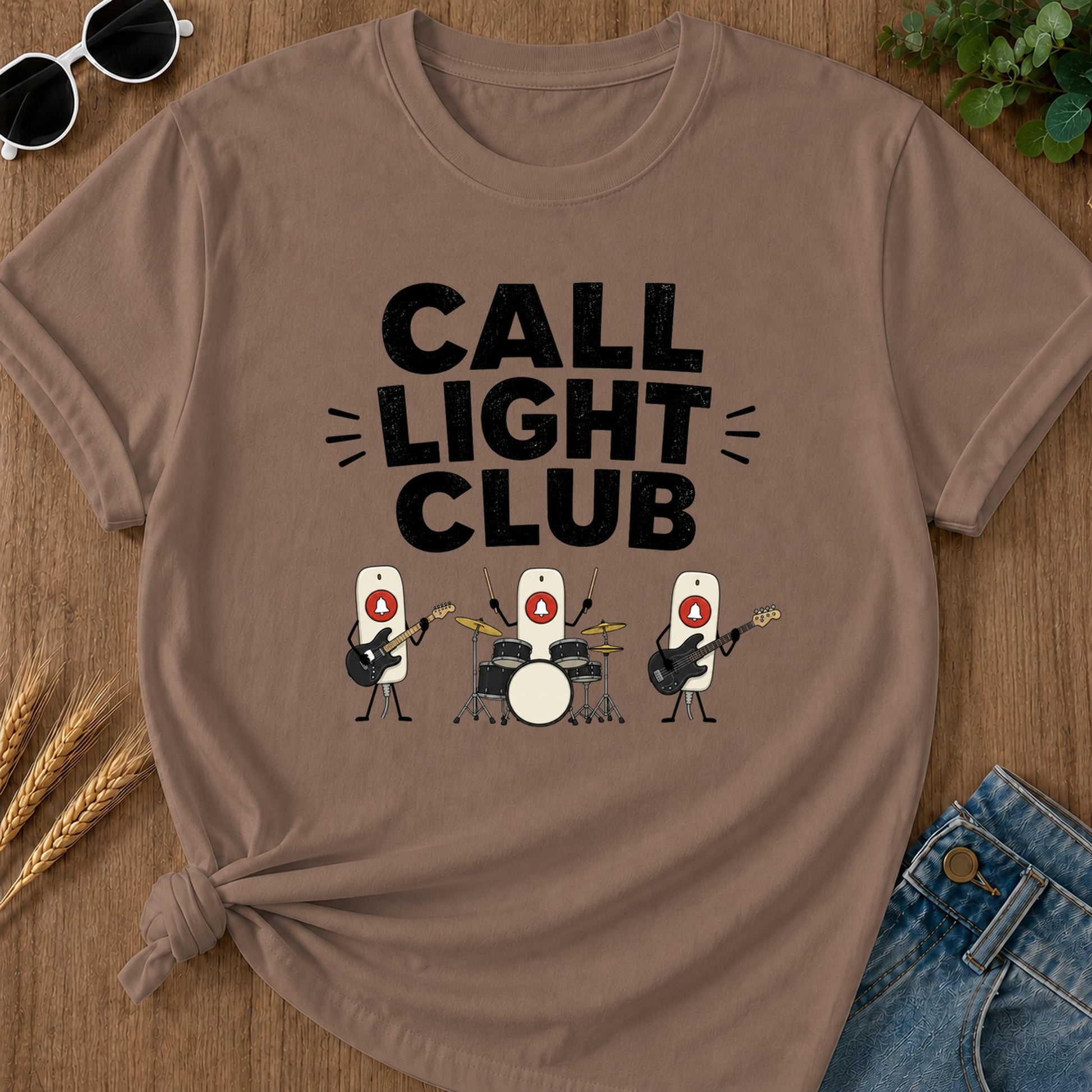 Call Light Club T-Shirt - Espresso