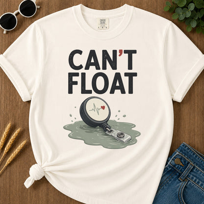 Cant Float T-Shirt - Ivory