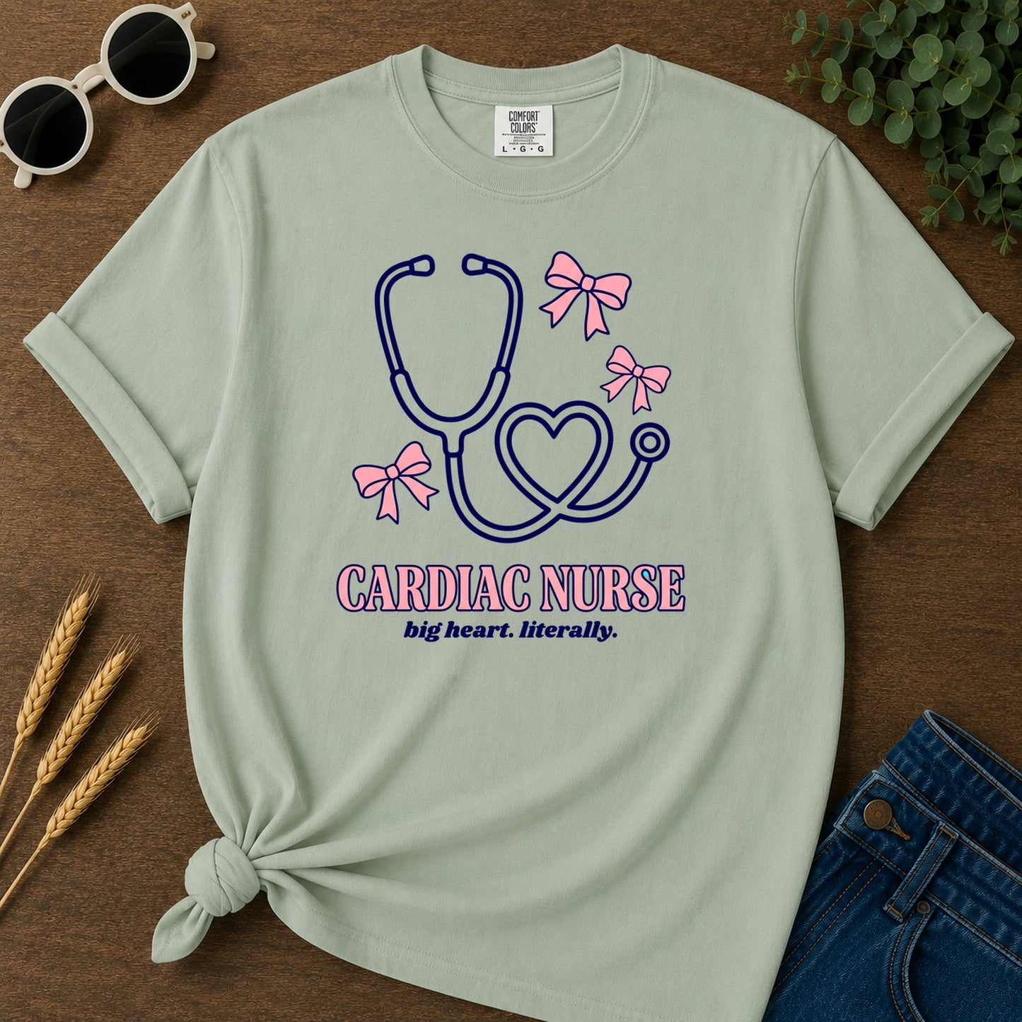 Cardiac Nurse T-Shirt - Bay