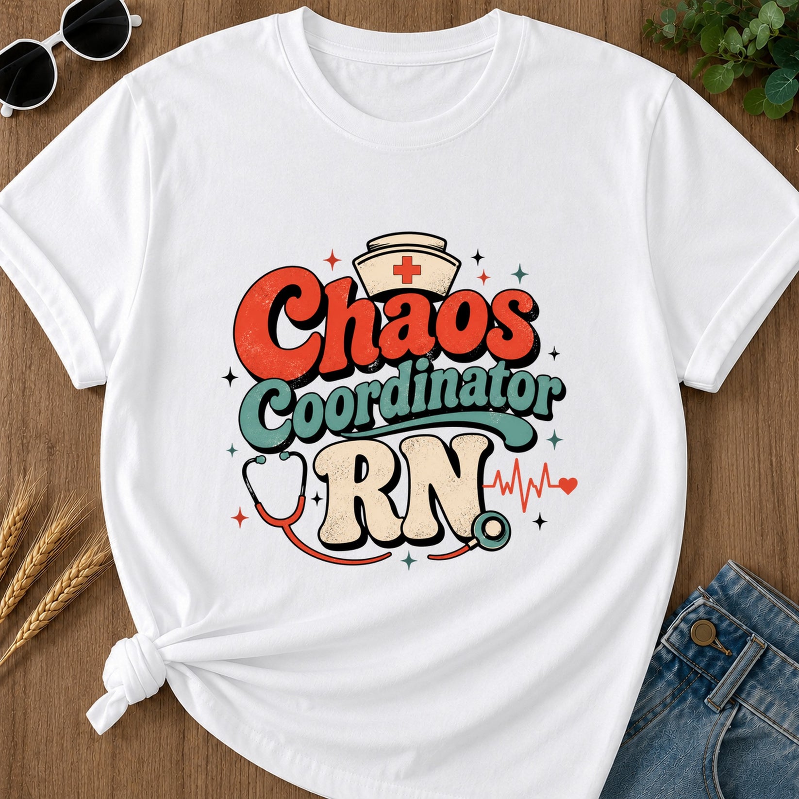 Chaos Coordinator T-Shirt - White