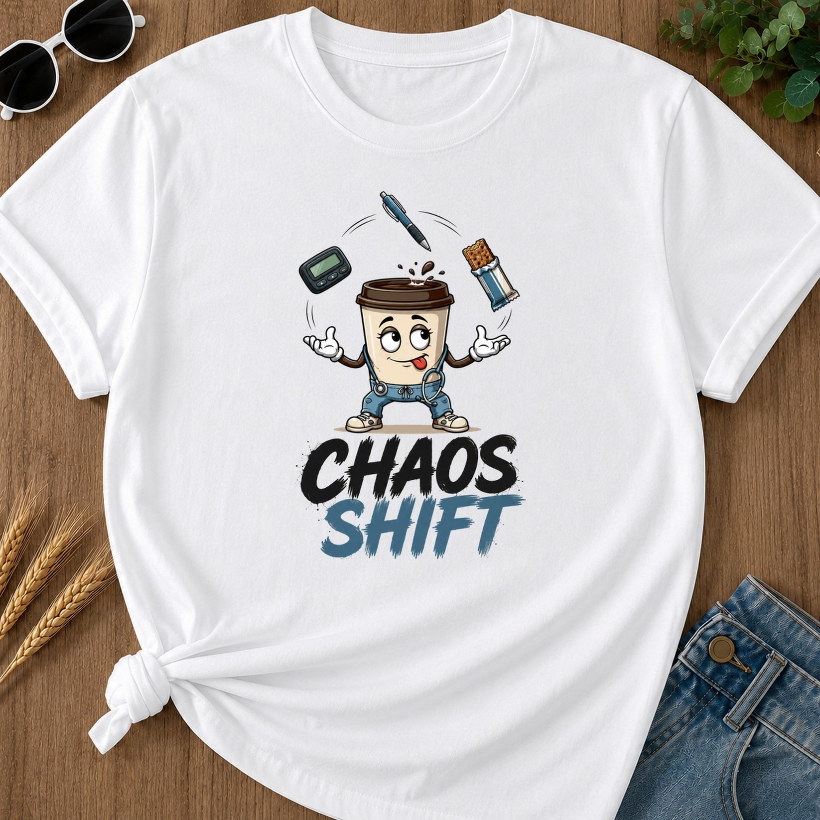 Chaos Shift T-Shirt - White